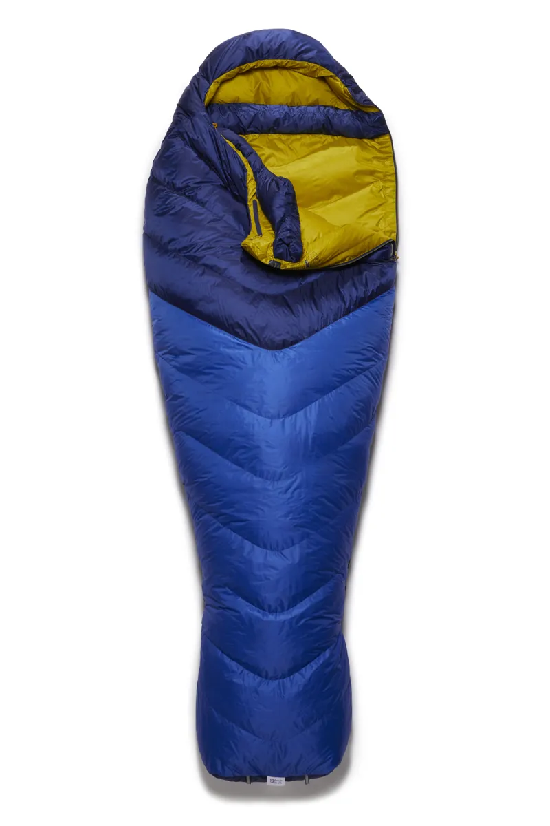 Rab Neutrino 400 Sleeping Bag Nightfall Blue - Long-1